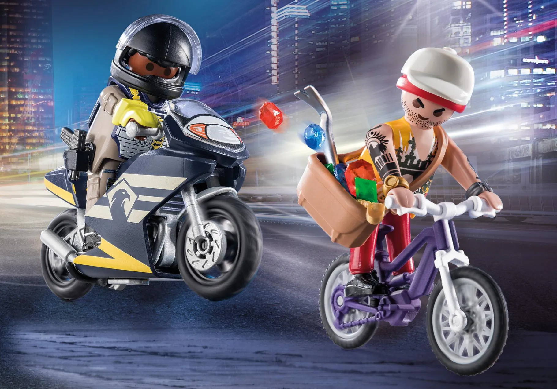 Starter Pack SEK und Juwelendieb-PLAYMOBIL New