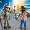 SWAT & Bandit-PLAYMOBIL Cheap