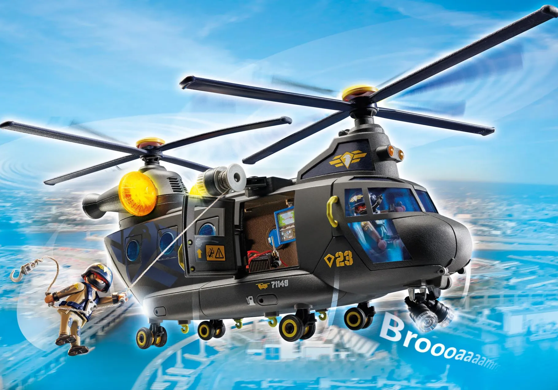 SWAT-Rettungshelikopter-PLAYMOBIL Sale