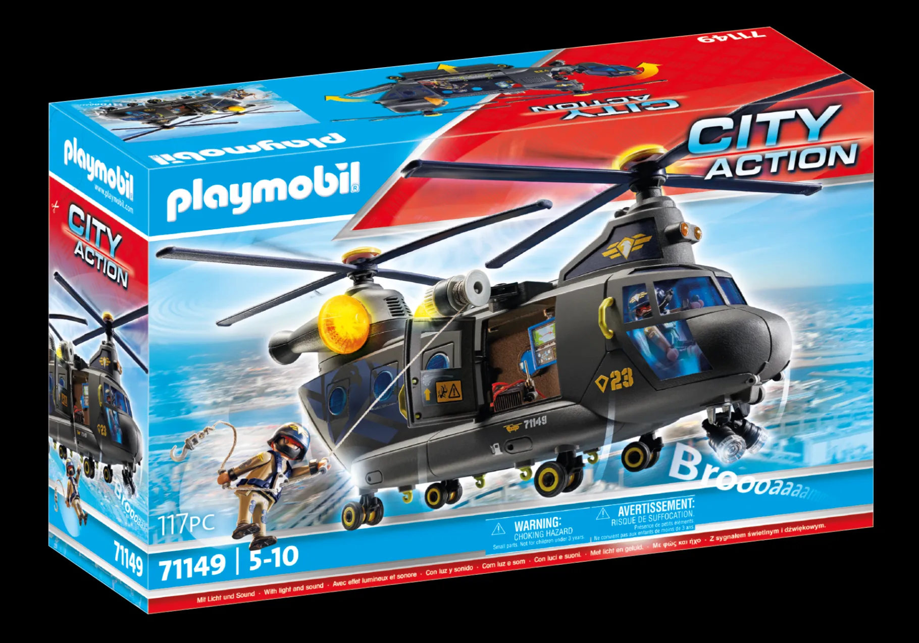 SWAT-Rettungshelikopter-PLAYMOBIL Sale