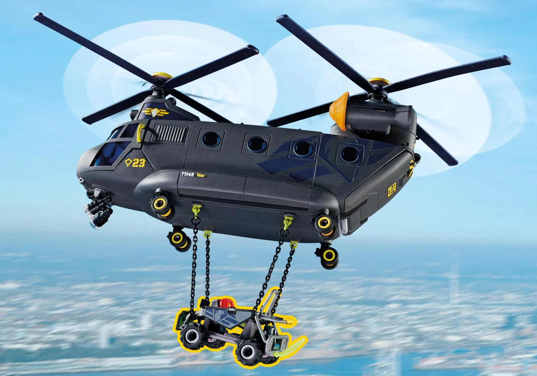SWAT-Rettungshelikopter-PLAYMOBIL Sale
