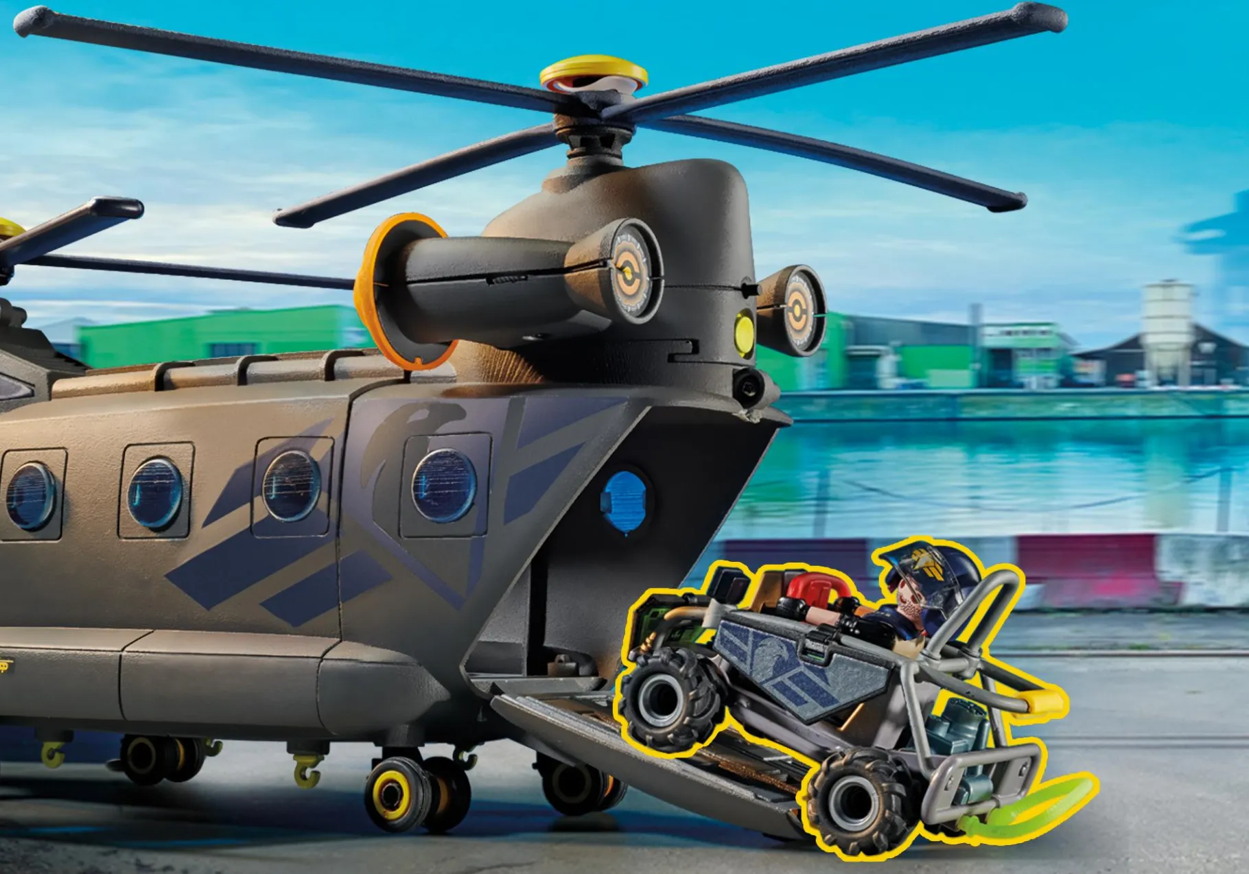 SWAT-Rettungshelikopter-PLAYMOBIL Sale