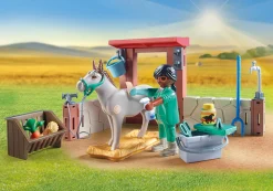 Tierarzteinsatz bei den Eseln-PLAYMOBIL Outlet
