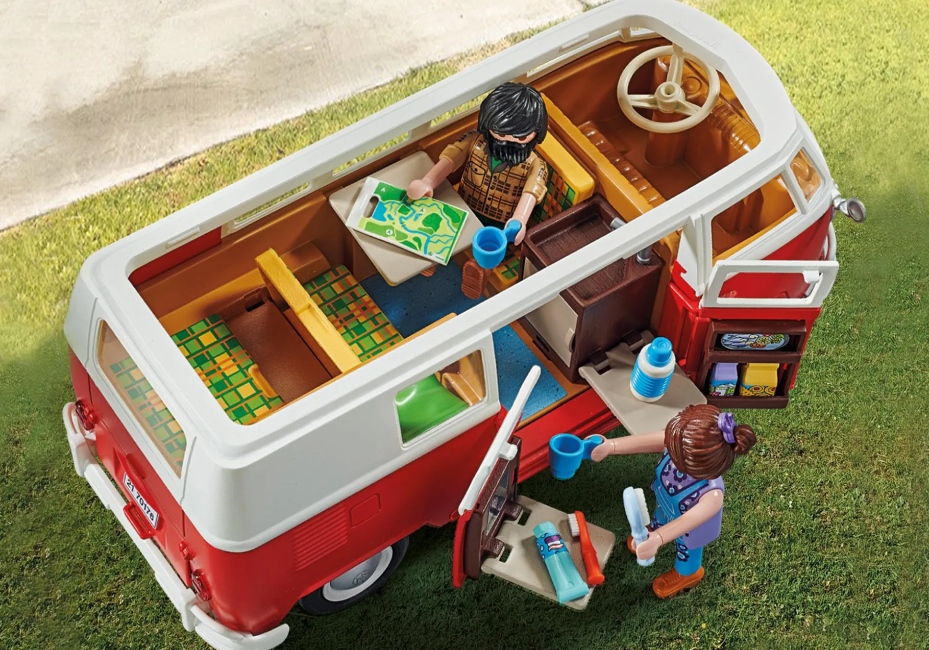 Volkswagen T1 Camping Bus-PLAYMOBIL Best