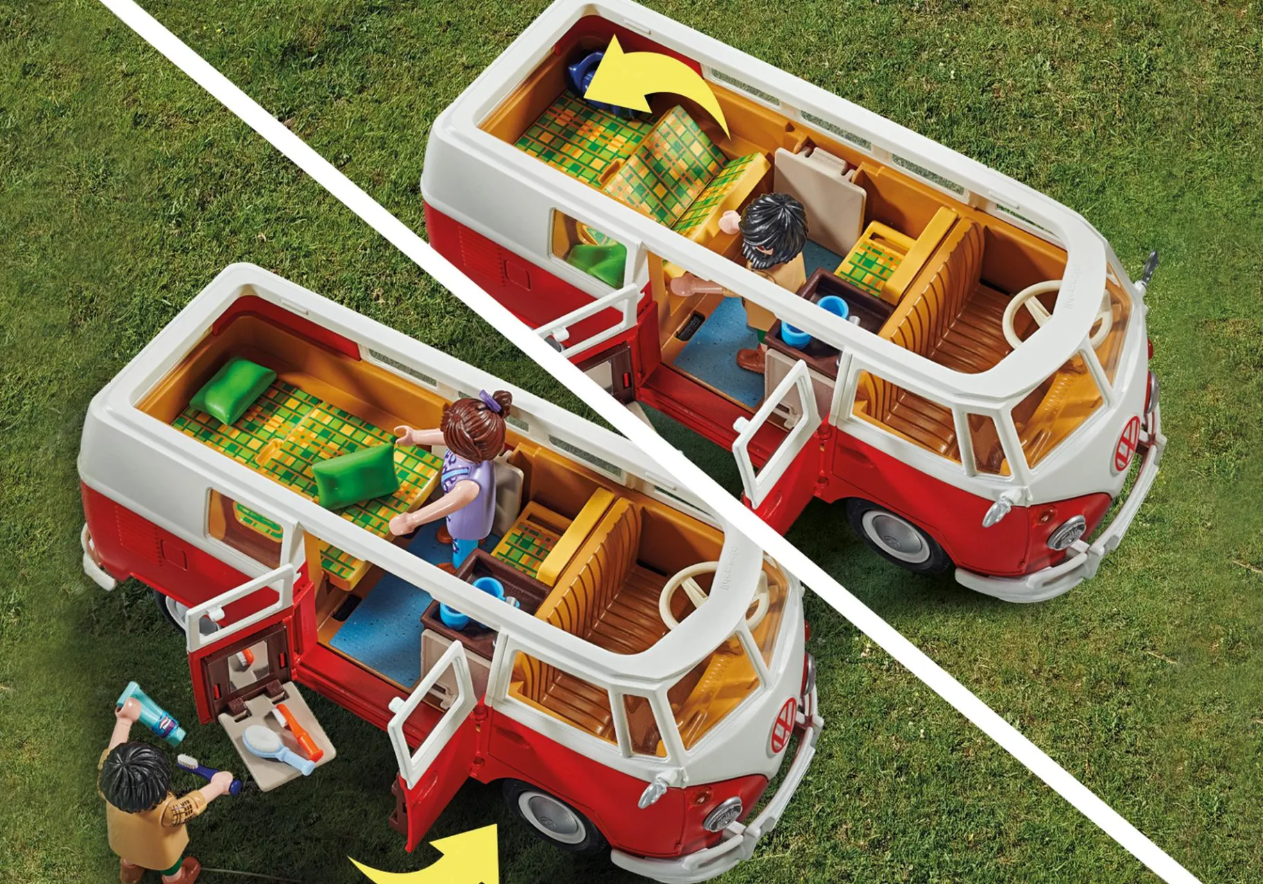 Volkswagen T1 Camping Bus-PLAYMOBIL Best