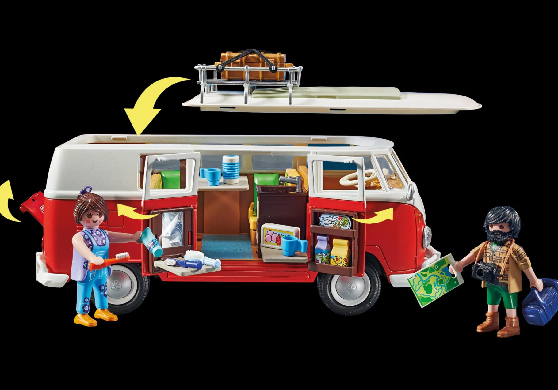 Volkswagen T1 Camping Bus-PLAYMOBIL Best