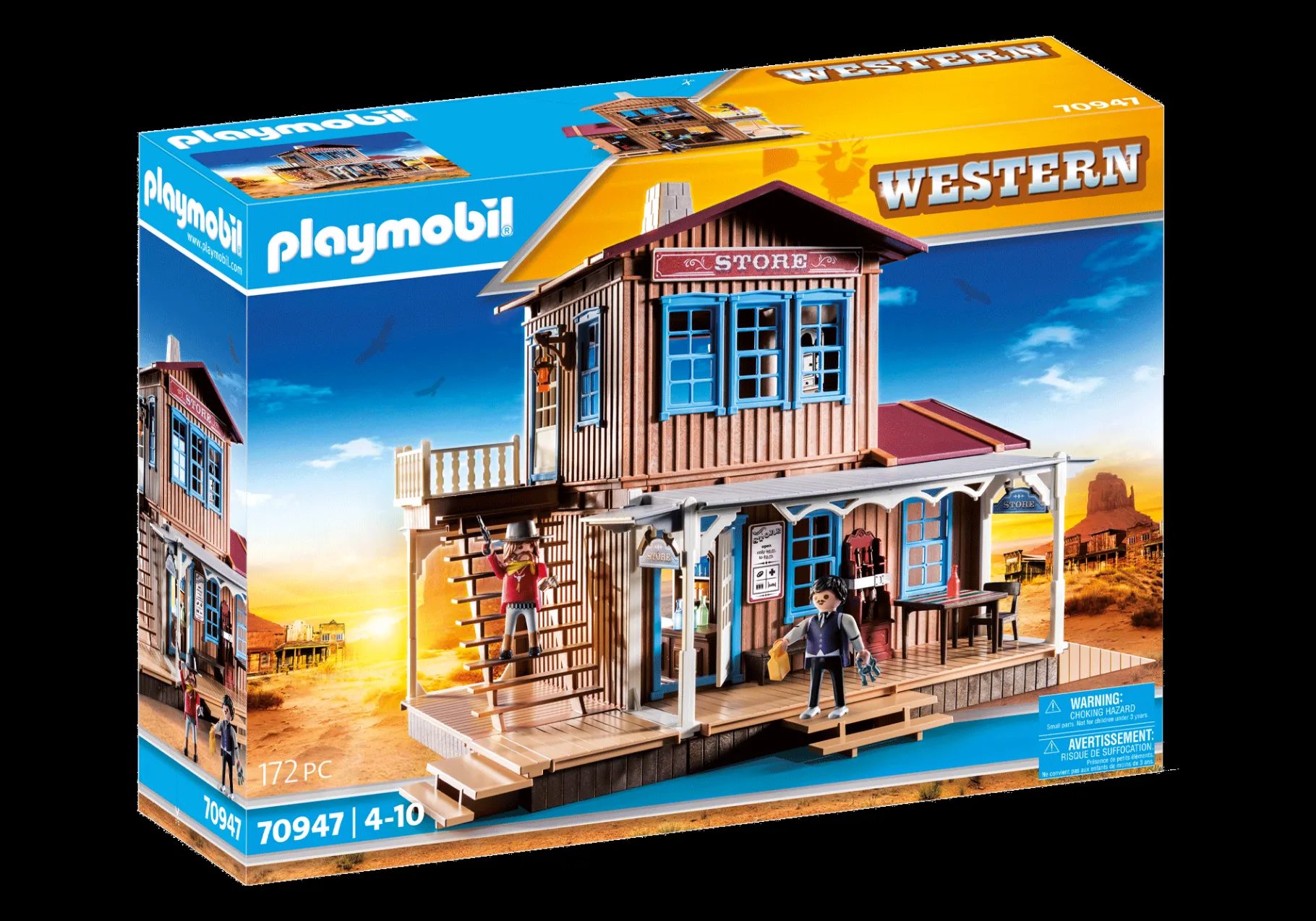 Westernladen m. Wohnung-PLAYMOBIL New