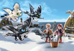 Wikingerkinder mit Babydrachen-PLAYMOBIL Sale