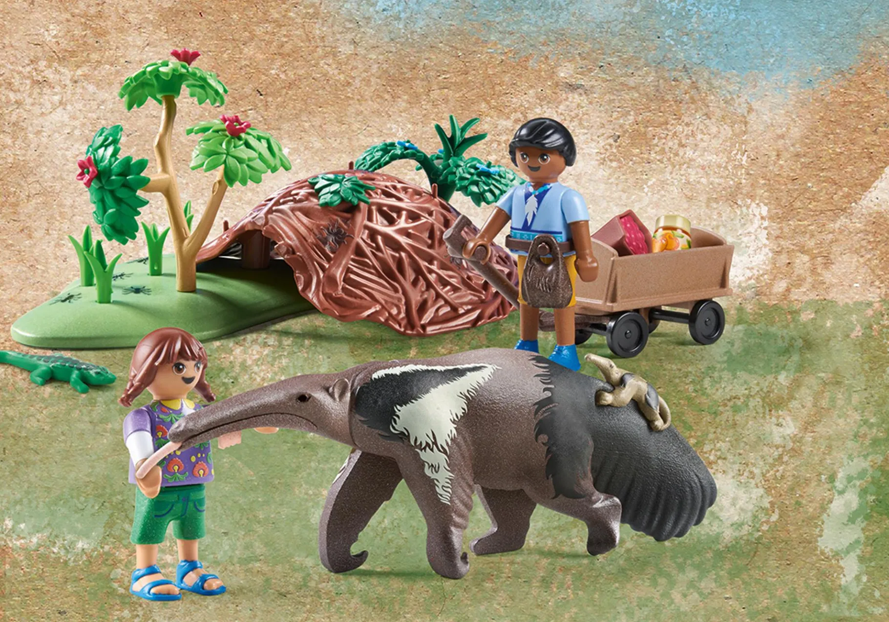 Wiltopia - Ameisenbärpflege-PLAYMOBIL Discount