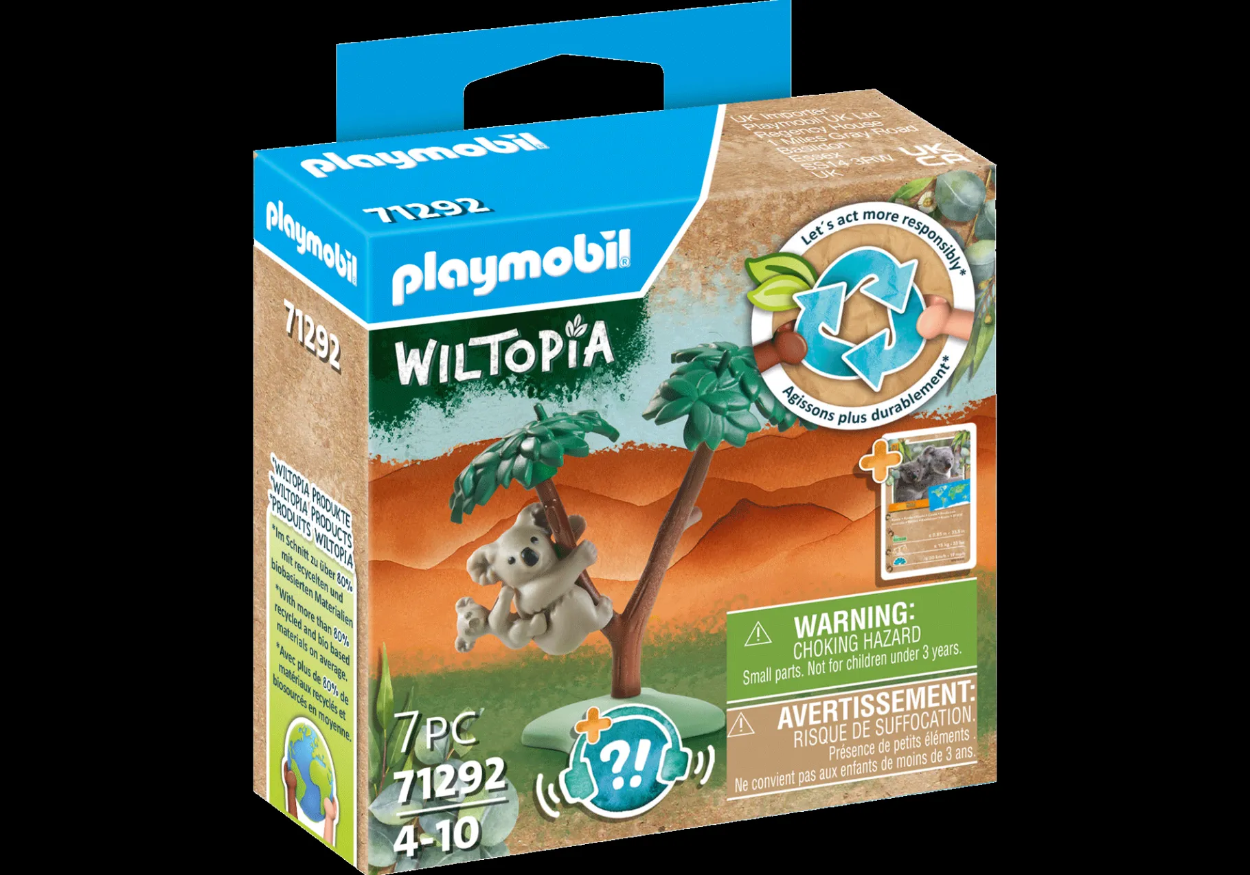 WILTOPIA - Koala mit Jungtier-PLAYMOBIL New