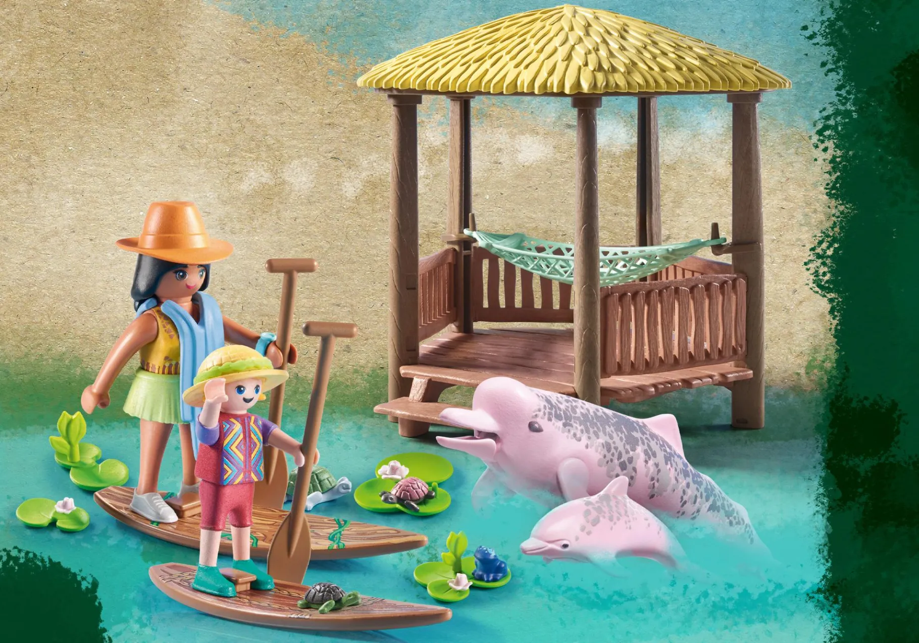 Wiltopia - Paddeltour mit den Flussdelfinen-PLAYMOBIL Cheap