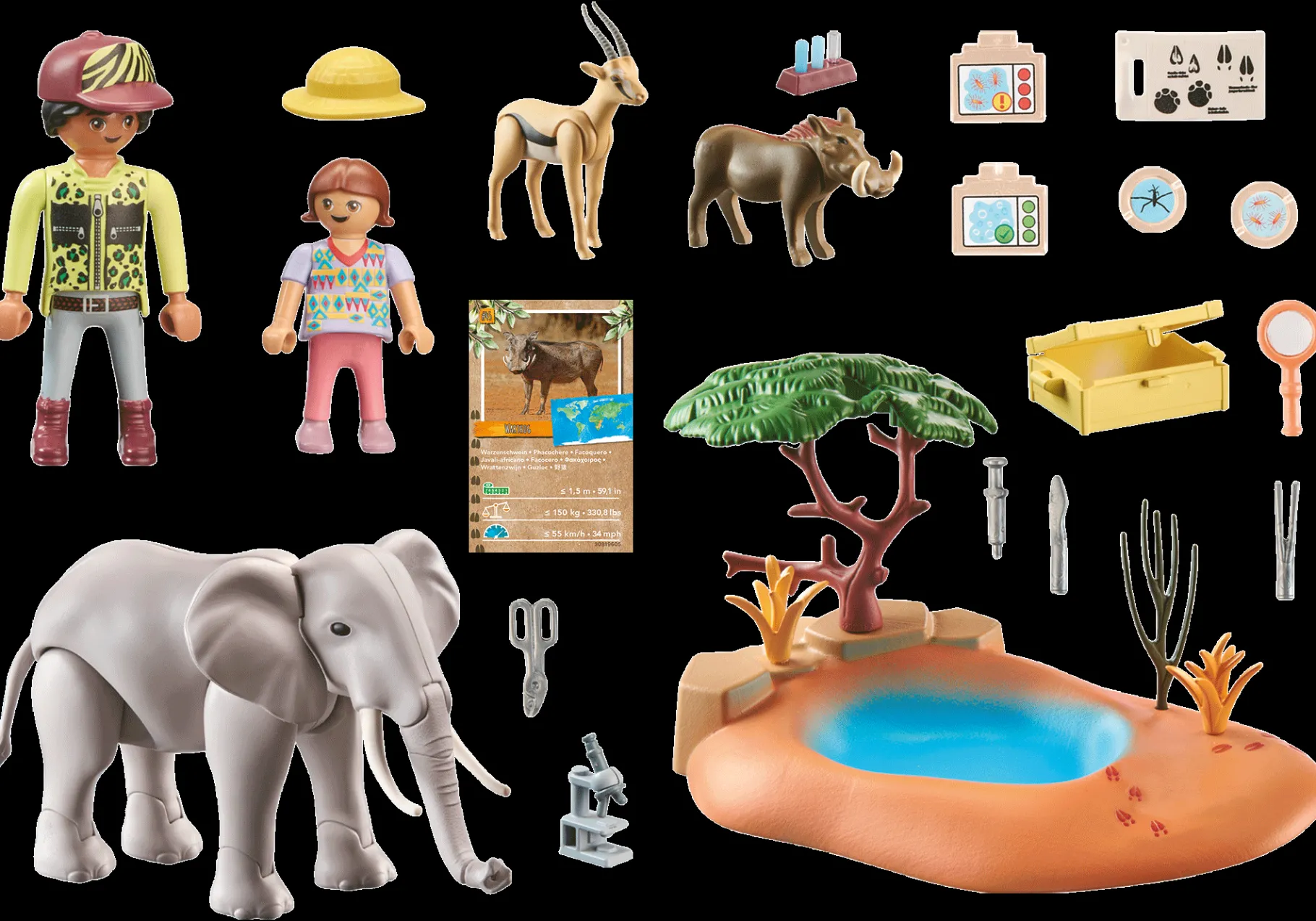 WILTOPIA - Spritztour zum Wasserloch-PLAYMOBIL New