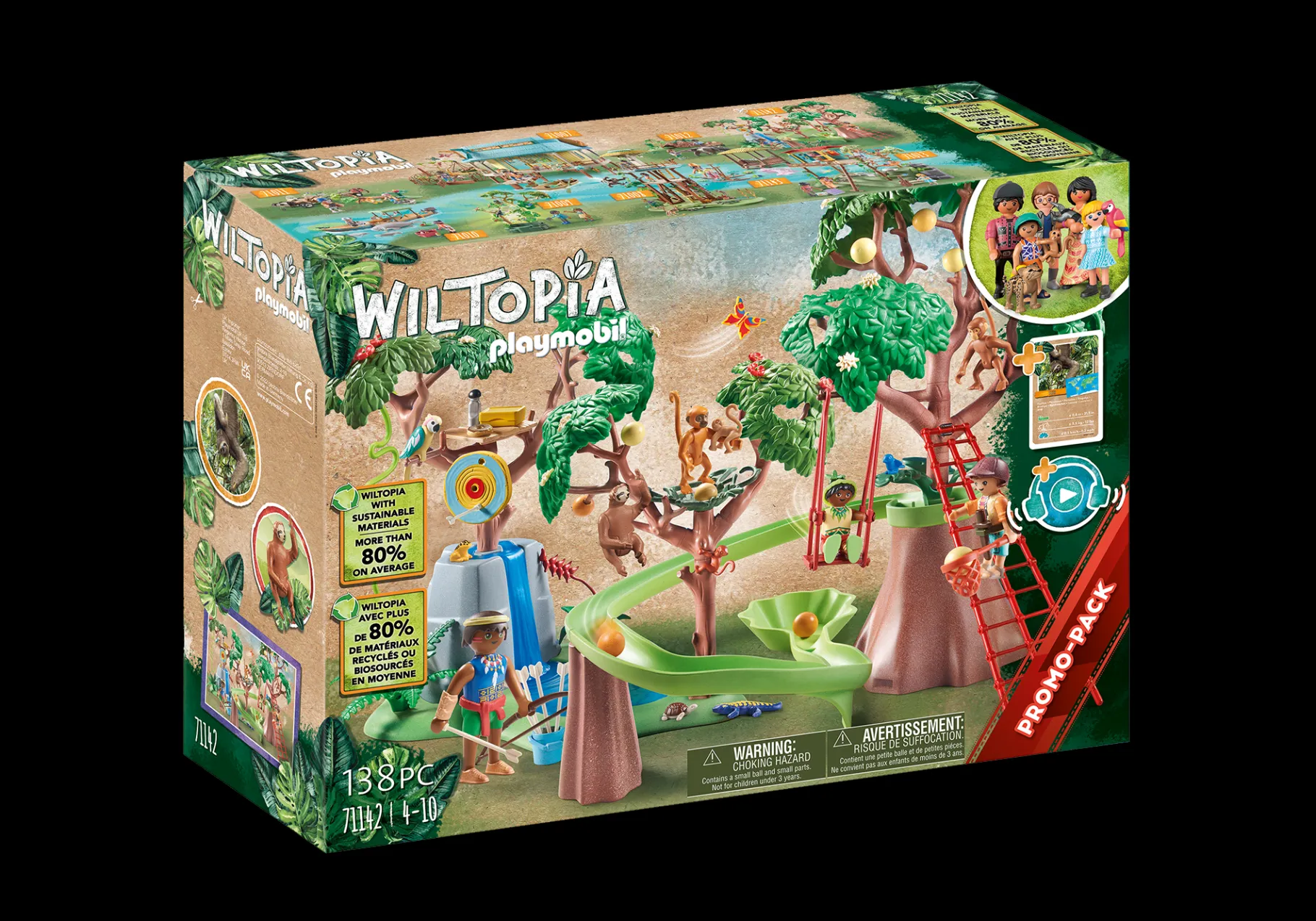 Wiltopia - Tropischer Dschungel-Spielplatz-PLAYMOBIL Clearance