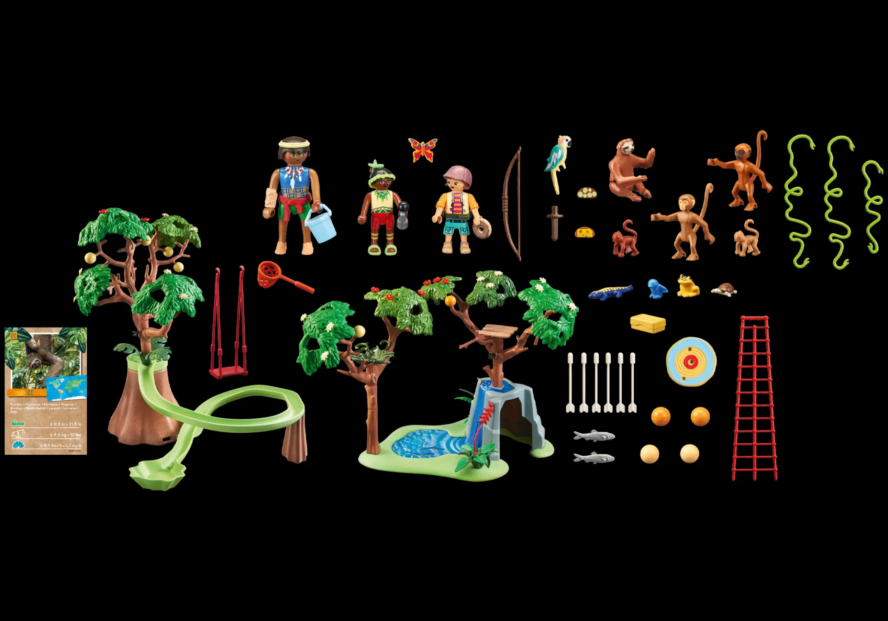 Wiltopia - Tropischer Dschungel-Spielplatz-PLAYMOBIL Clearance