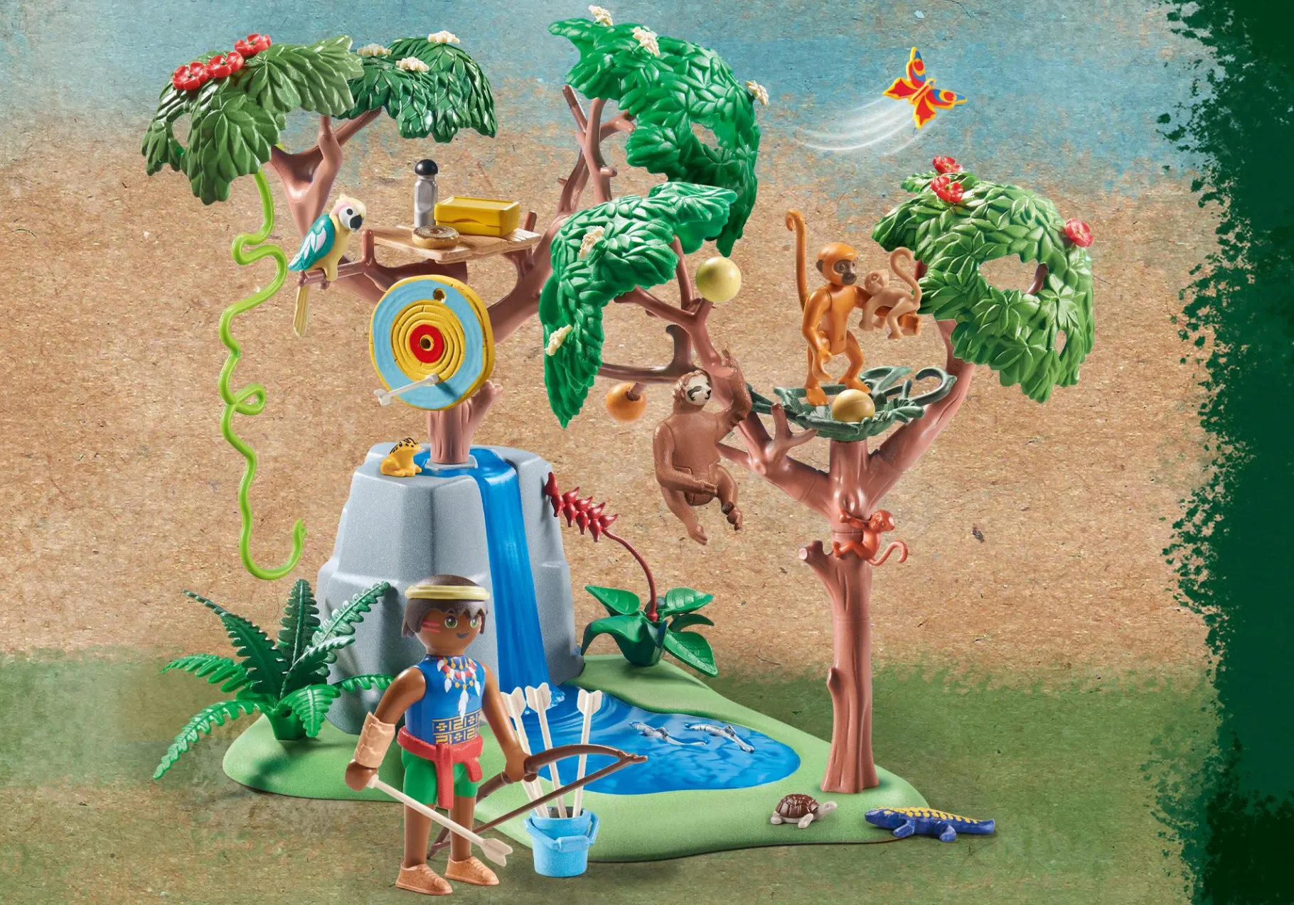 Wiltopia - Tropischer Dschungel-Spielplatz-PLAYMOBIL Clearance