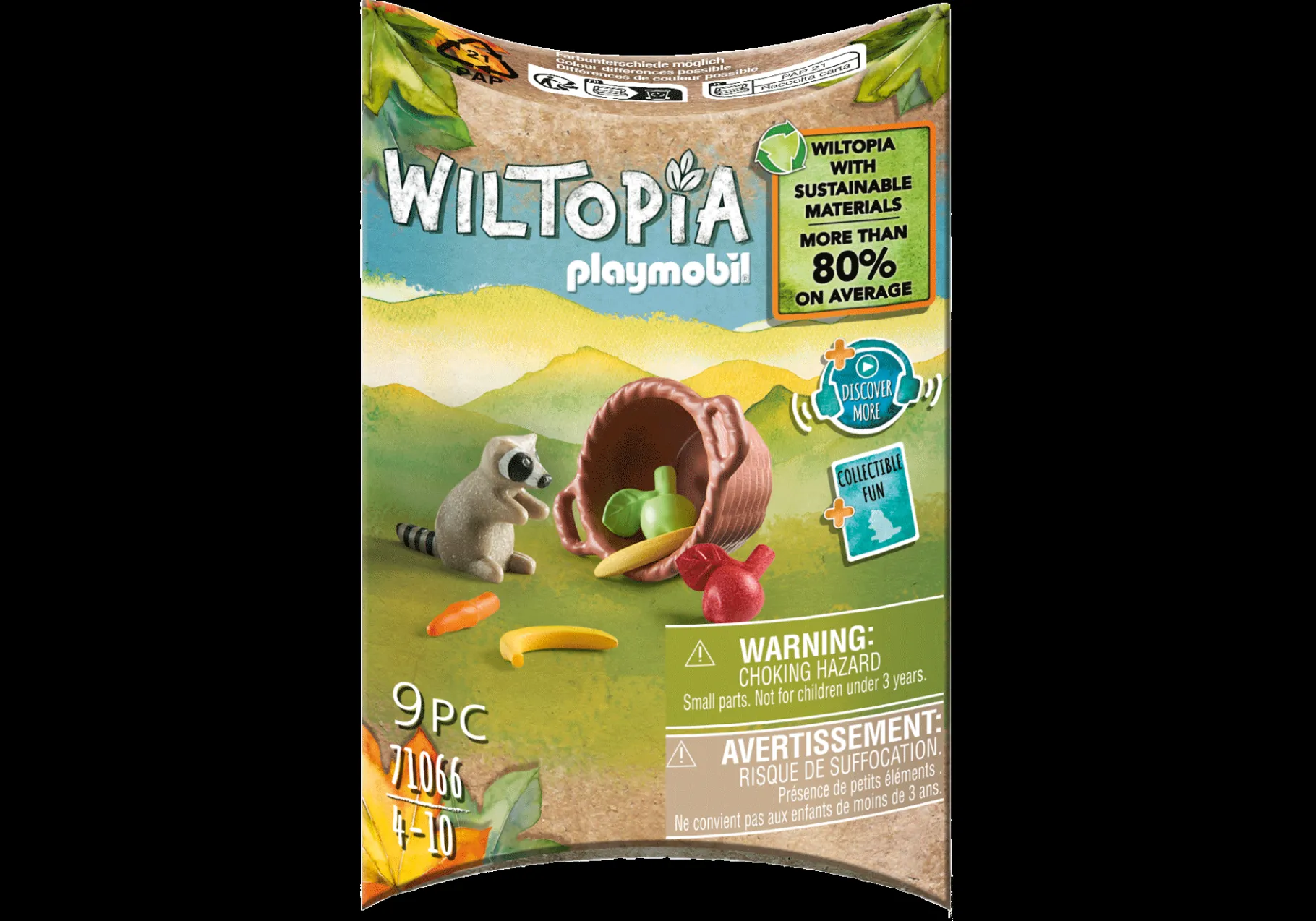 Wiltopia - Waschbär-PLAYMOBIL Clearance