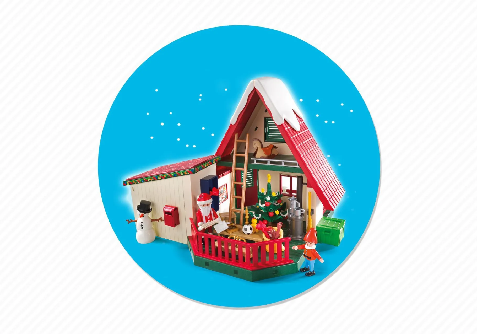 Zuhause beim Weihnachtsmann-PLAYMOBIL Cheap